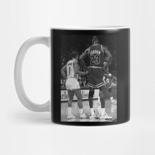 BASKETBALLART -JORDAN BLACK WHITE 7 Mug